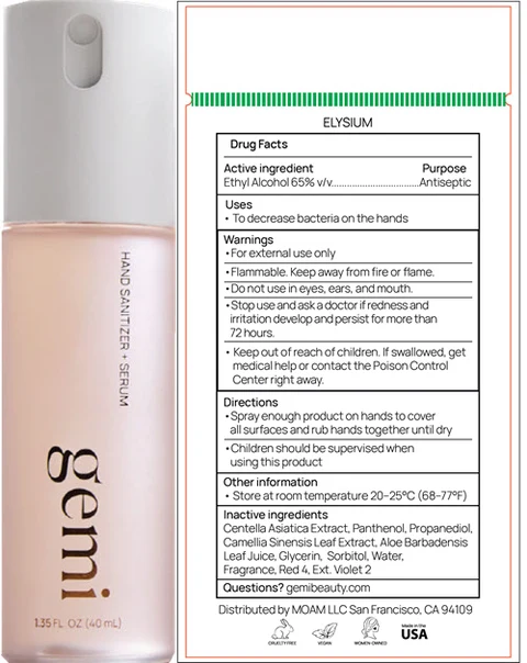 Principal Display Panel - 40 mL Bottle Label - ELYSIUM