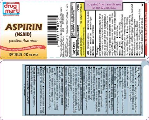 Aspirin 포장