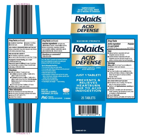 RolaidsACID DEFENSE packaging