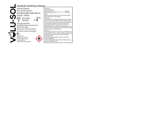473 mL label
