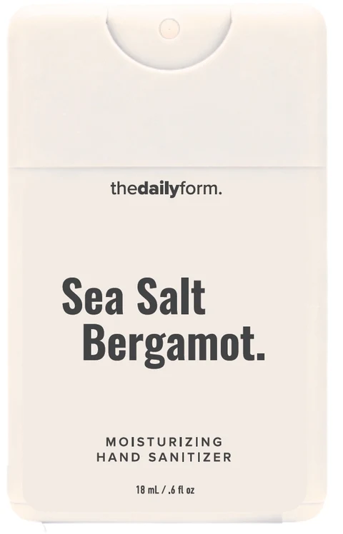 Sea Salt Bergamot Hand Sanitizer 포장