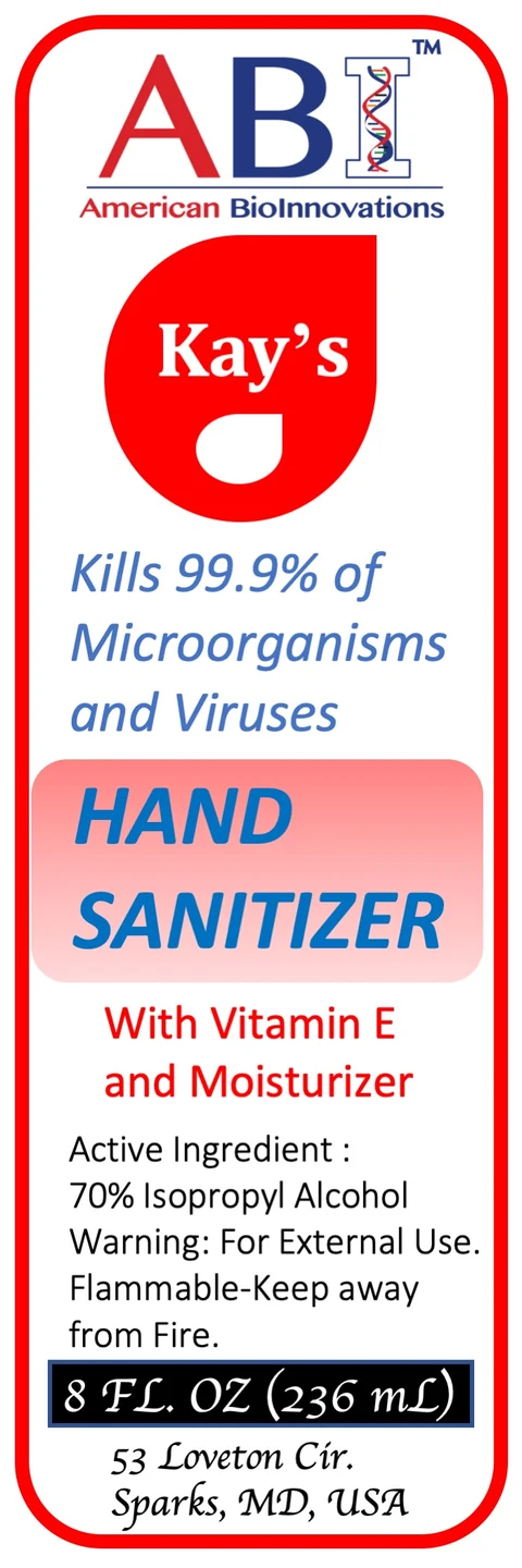 Hand Sanitizer packaging