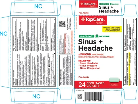 Sinus plus Headache 포장