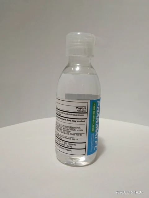 Hand Sanitizer packaging