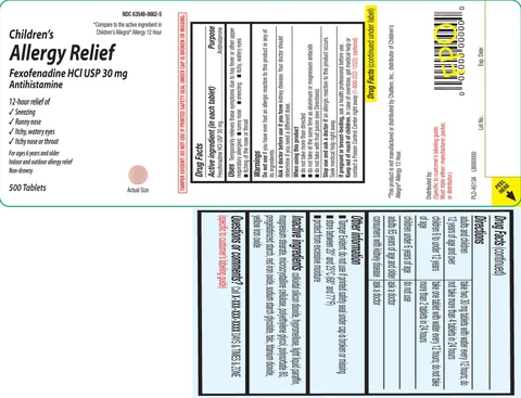 Childrens Allergy Relief packaging