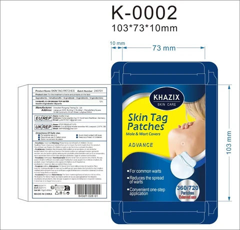 Skin Tag Patches packaging