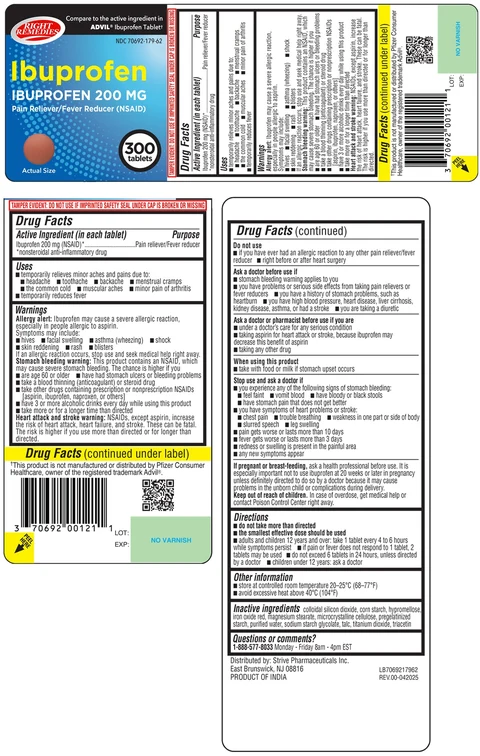 RIGHT REMEDIES Ibuprofen 200 MG 포장