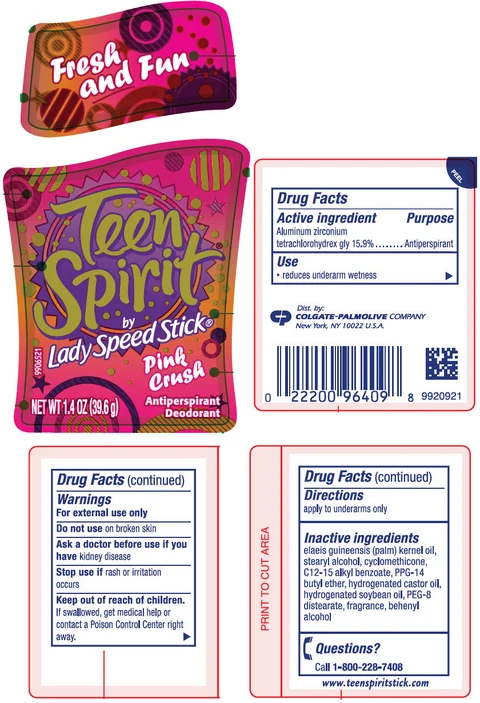 Lady Speed StickTeen Spirit Pink Crush packaging
