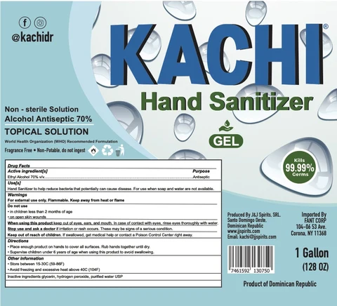 Kachi Hand Sanitizer 포장