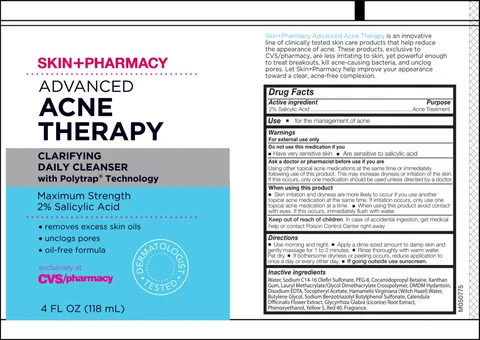 Principal Display Panel - Clarifying Daily Cleanser Tube Label