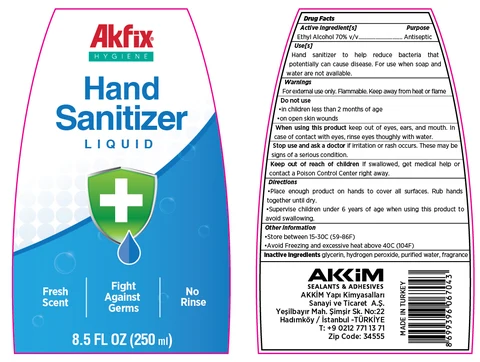 Hand Sanitizer packaging
