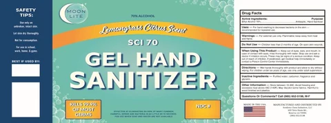 SCI 70 Gel Hand Sanitizer 포장