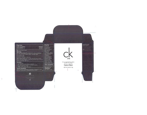 ckone waterfresh face make up SPF 15100 porcelain packaging