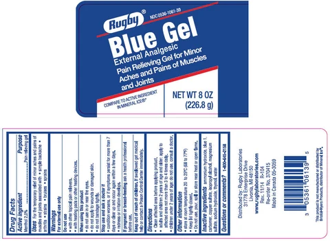 Rugby Ice BlueExternal Analgesic 포장