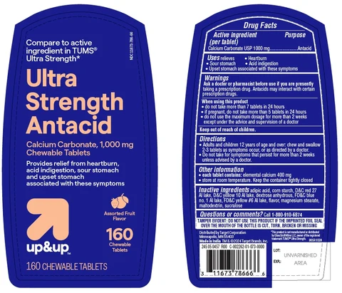 Ultra Strength Antacid 포장