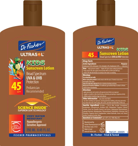 UltrasolSunscreenKIDS Sunscreen Lotion 포장