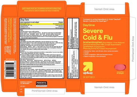 COLD AND FLU DAYTIME SEVERE packaging