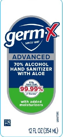Advanced Hand Sanitizer 포장