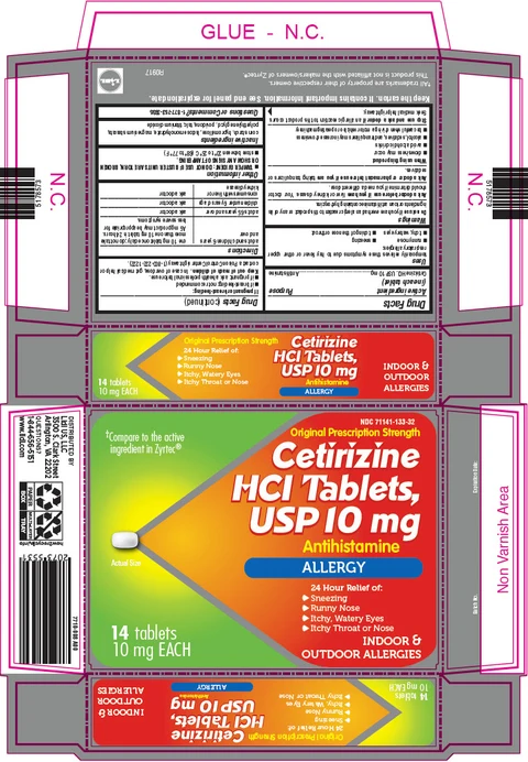 Cetirizine Hydrochloride 포장