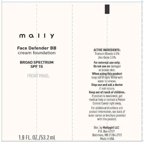 mally Face Defender Foundation BB 포장