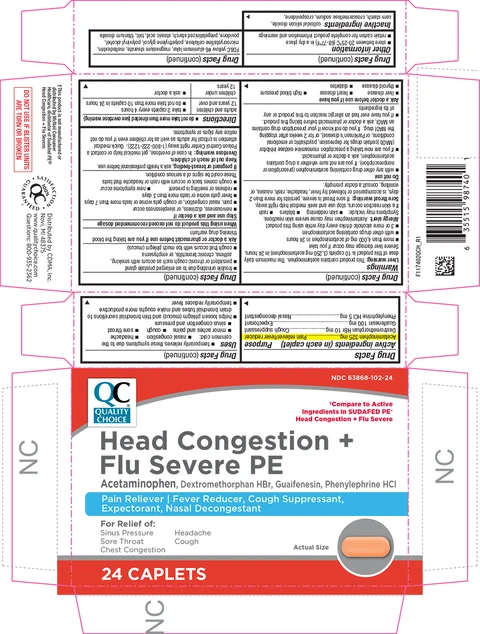 Head Congestion Flu Severe PE packaging