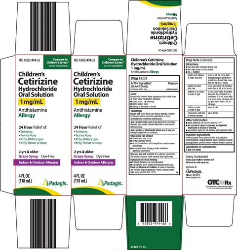 cetirizine hydrochloride packaging