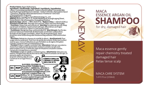 Argan OilShampoo 포장