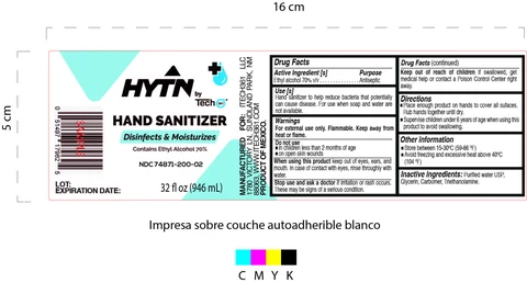 Hand Sanitizer packaging