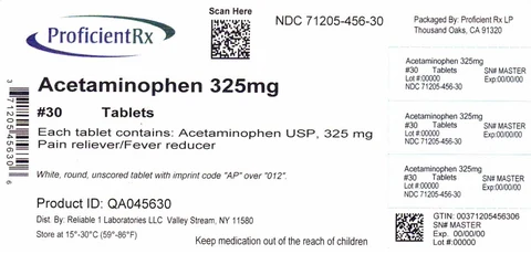 ACETAMINOPHEN 325 MG 포장