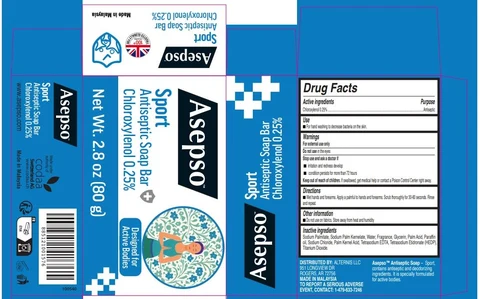 Asepso Sport Antiseptic 포장
