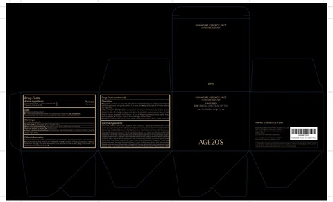 AGE20S SIGNATURE ESSENCE PACT INTENSE COVER 23W PACK OF 2 포장