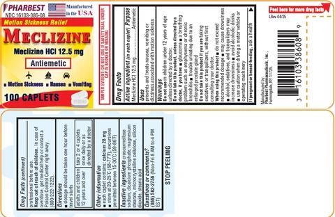 MECLIZINE packaging