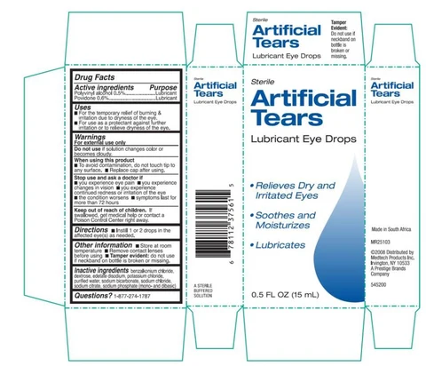 Artificial Tears Lubricant Eye 포장