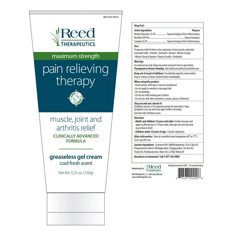 Reed Therapeutics Pain Relieving Therapy 포장
