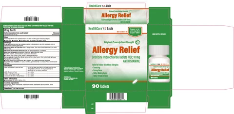 Cetirizine Hydrochloride 포장