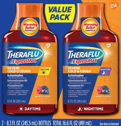 Theraflu ExpressMax Daytime Nighttime Value Pack packaging