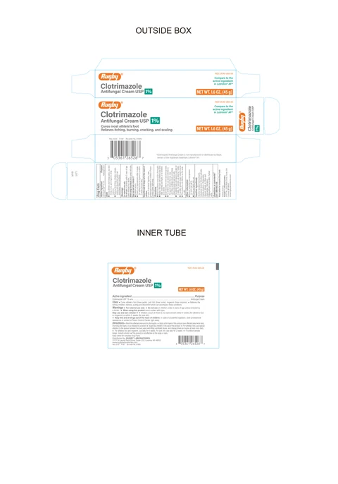 Rugby Clotrimazole Antifungal Cream 포장