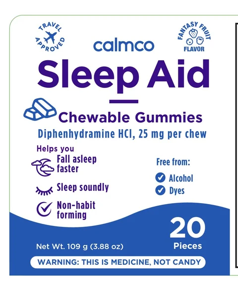 CalmCoSleep Aid 포장
