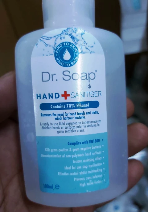 Hand Sanitizer packaging
