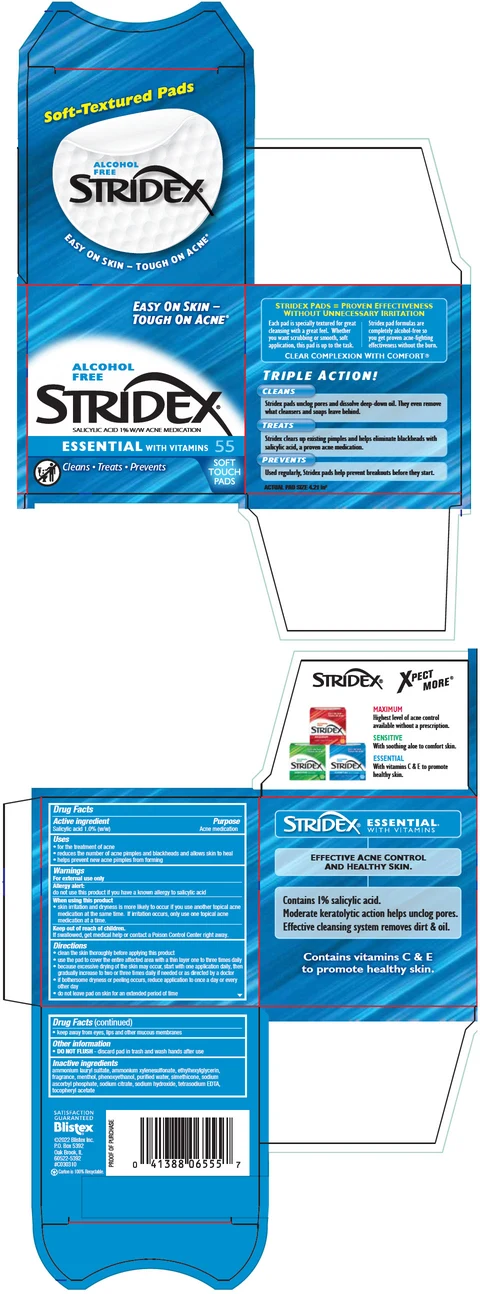 Stridex Essential packaging