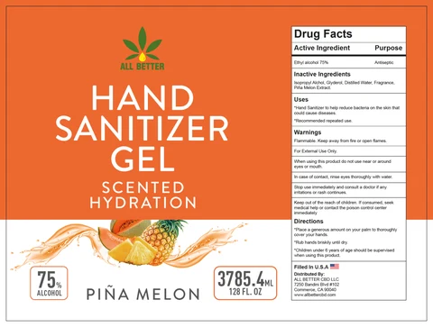 Hand Sanitizer 포장
