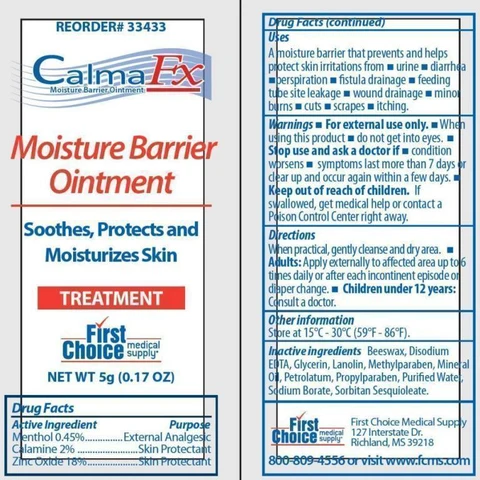 CalmaFXMoisture Barrier 포장