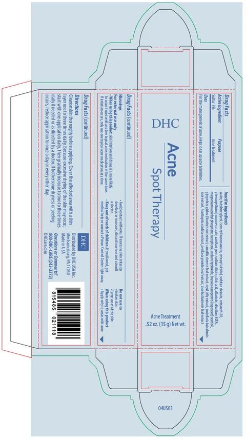 DHC Acne Spot Therapy 포장