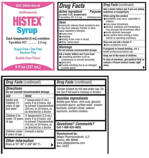 HISTEX packaging