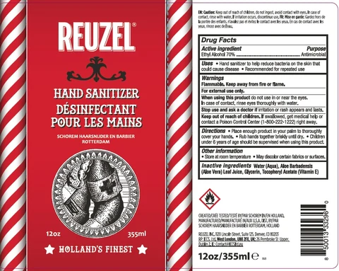 Hand Sanitizer packaging
