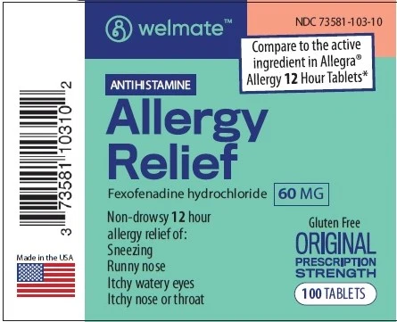 ALLERGY RELIEF 포장
