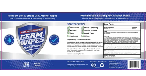 Alcohol Wipes 포장