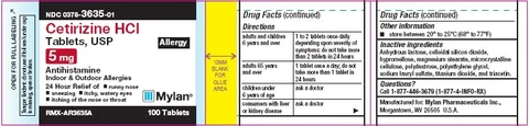 Cetirizine Hydrochloride 포장