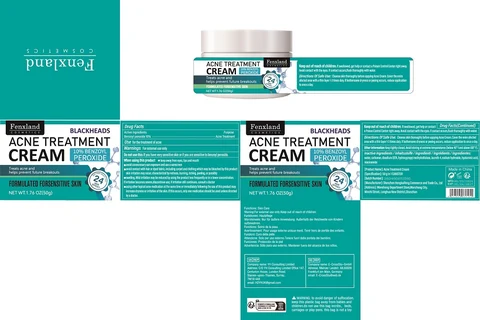 Acne Treatment Cream 포장