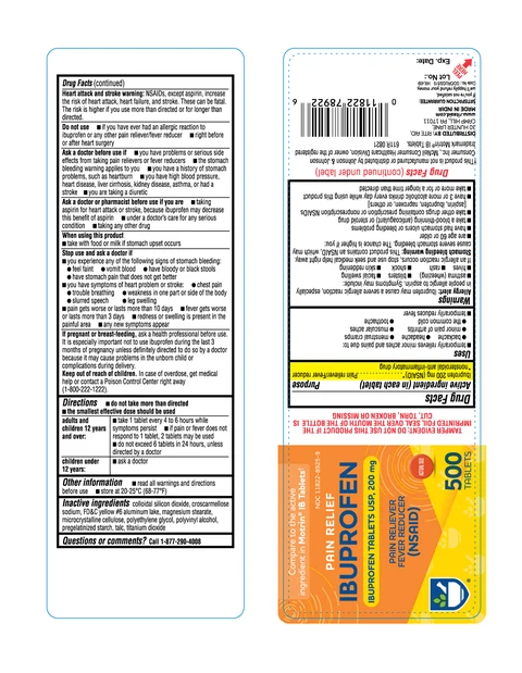 611R-Rite Aid-Ibuprofen-200mg-round-(orange)-bottle label-500s